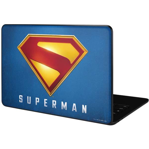 Superman 2025 Classic Superman Shield Emblem Google Pixelbook Go Skin