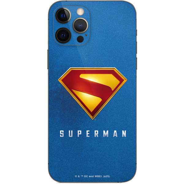 Superman 2025 Classic Superman Shield Emblem iPhone 12 Pro Skin