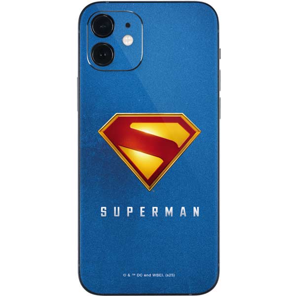 Superman 2025 Classic Superman Shield Emblem iPhone 12 Skin