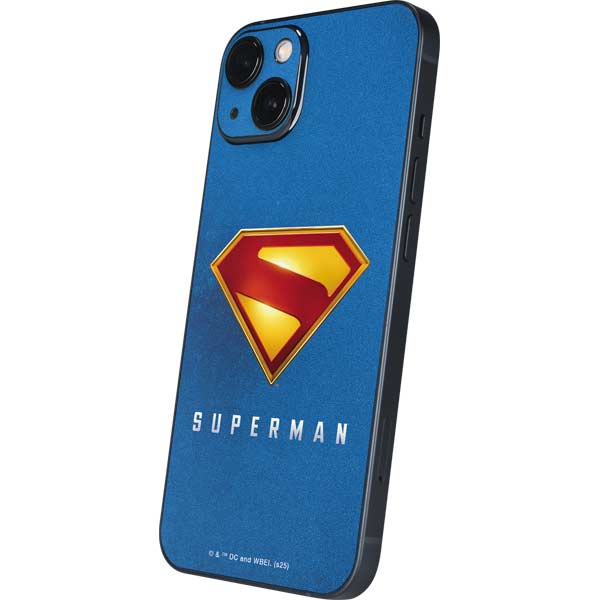 Superman 2025 Classic Superman Shield Emblem iPhone 14 Plus Skin
