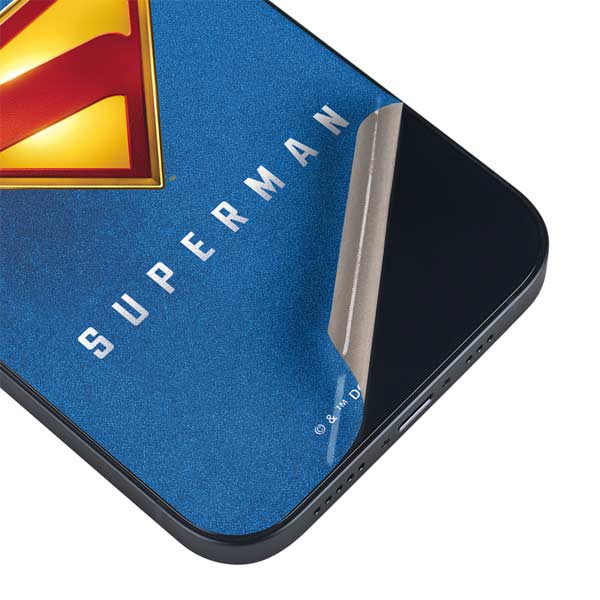 Superman 2025 Classic Superman Shield Emblem iPhone 15 Skin