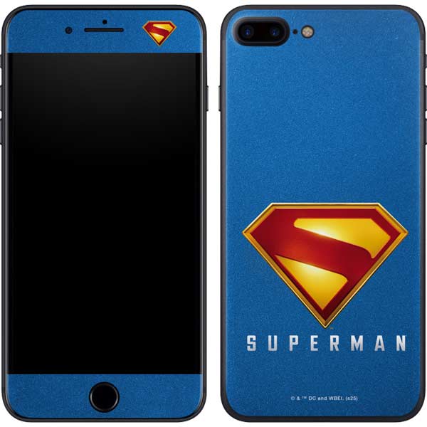 Superman 2025 Classic Superman Shield Emblem iPhone 7 Plus Skin