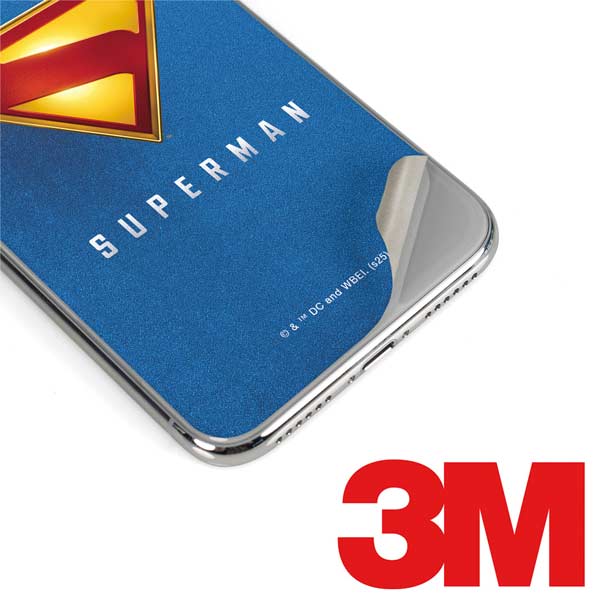 Superman 2025 Classic Superman Shield Emblem iPhone X Skin