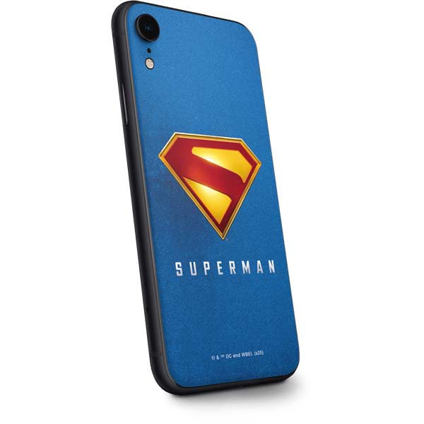 Superman 2025 Classic Superman Shield Emblem iPhone XR Skin