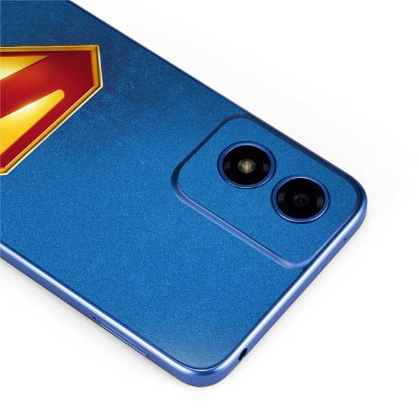 Superman 2025 Classic Superman Shield Emblem Moto G Play 4G (2024) Skin