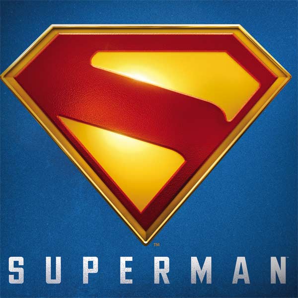 Superman 2025 Classic Superman Shield Emblem Surface Book 2 13.5in Skin