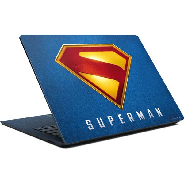 Superman 2025 Classic Superman Shield Emblem Surface Laptop Skin