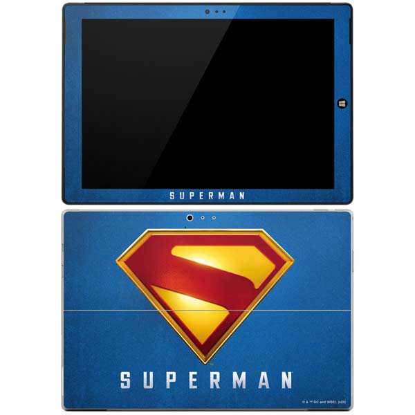Superman 2025 Classic Superman Shield Emblem Surface Pro 3 Skin