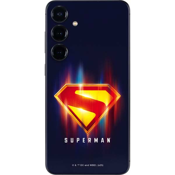 Superman 2025 Energy Shield Neon Emblem Galaxy A16 5G Skin
