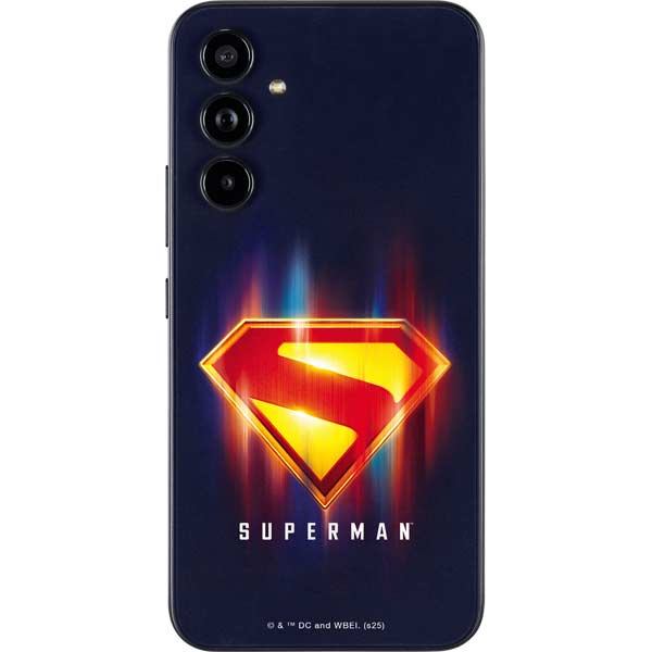 Superman 2025 Energy Shield Neon Emblem Galaxy A54 5G Skin