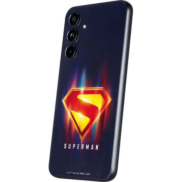 Superman 2025 Energy Shield Neon Emblem Galaxy A54 5G Skin