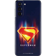 Superman 2025 Energy Shield Neon Emblem Galaxy S21 5G Skin
