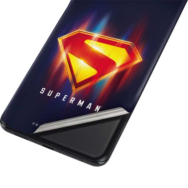 Superman 2025 Energy Shield Neon Emblem Galaxy S21 5G Skin