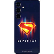 Superman 2025 Energy Shield Neon Emblem Galaxy S24 Skin