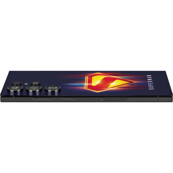 Superman 2025 Energy Shield Neon Emblem Galaxy S24 Ultra Skin
