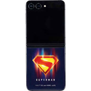 Superman 2025 Energy Shield Neon Emblem Galaxy Z Flip5 5G Skin