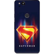 Superman 2025 Energy Shield Neon Emblem Google Pixel 2 Skin