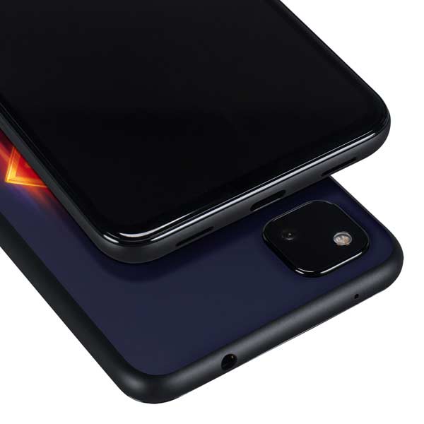 Superman 2025 Energy Shield Neon Emblem Google Pixel 4a Skin