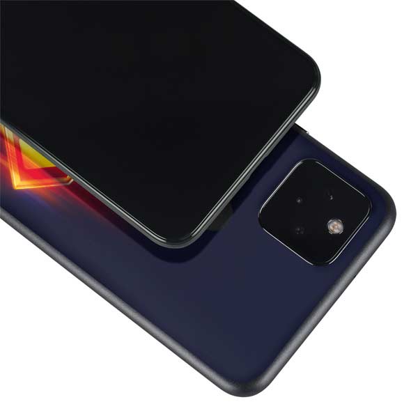 Superman 2025 Energy Shield Neon Emblem Google Pixel 5a Skin