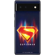 Superman 2025 Energy Shield Neon Emblem Google Pixel 6 Skin