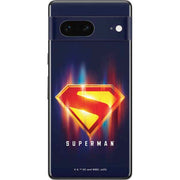 Superman 2025 Energy Shield Neon Emblem Google Pixel 7 Skin