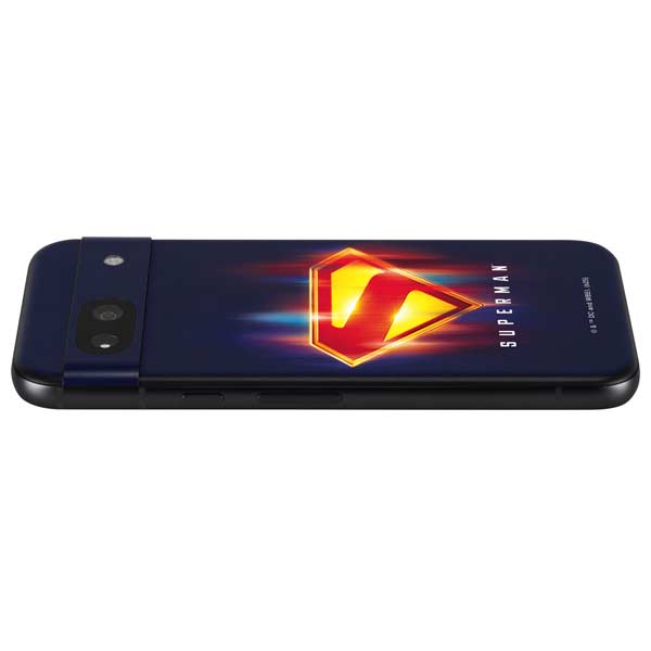 Superman 2025 Energy Shield Neon Emblem Google Pixel 8a Skin