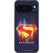 Superman 2025 Energy Shield Neon Emblem Google Pixel 9 Pro Skin
