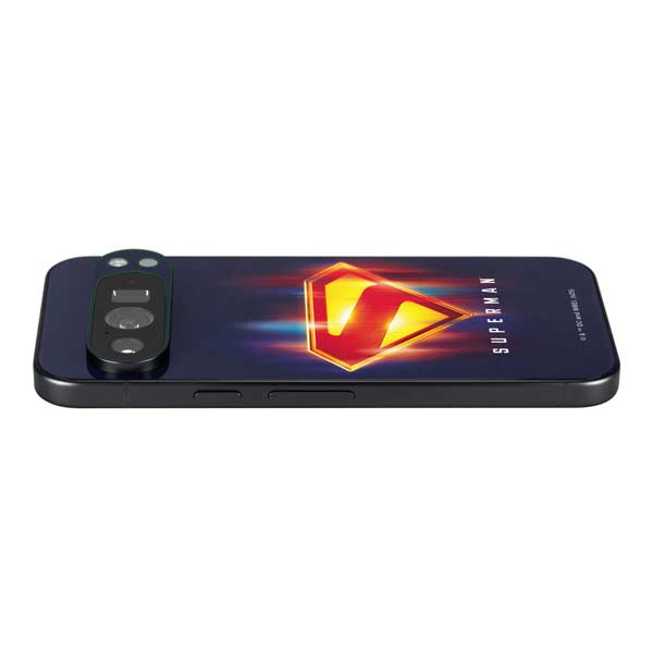 Superman 2025 Energy Shield Neon Emblem Google Pixel 9 Pro XL Skin