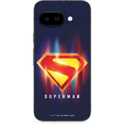 Superman 2025 Energy Shield Neon Emblem Google Pixel 9a Skin