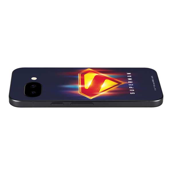 Superman 2025 Energy Shield Neon Emblem Google Pixel 9a Skin