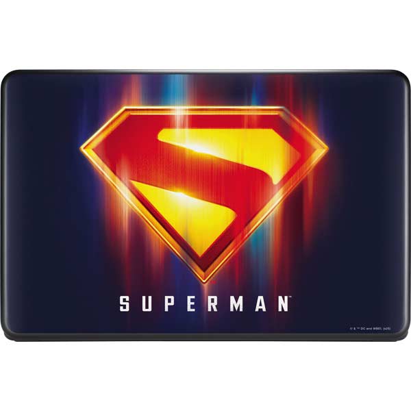 Superman 2025 Energy Shield Neon Emblem Google Pixelbook Go Skin