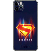 Superman 2025 Energy Shield Neon Emblem iPhone 11 Pro Max Skin