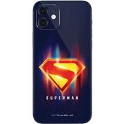 Superman 2025 Energy Shield Neon Emblem iPhone 12 Mini Skin