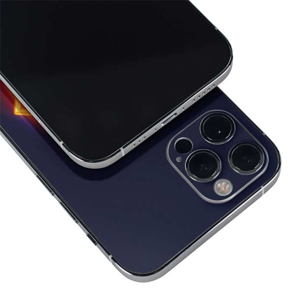 Superman 2025 Energy Shield Neon Emblem iPhone 12 Pro Skin
