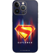 Superman 2025 Energy Shield Neon Emblem iPhone 13 Pro Skin