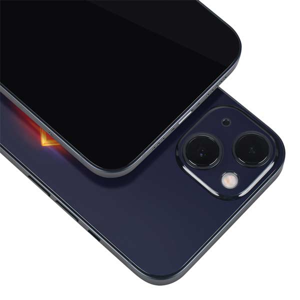 Superman 2025 Energy Shield Neon Emblem iPhone 14 Plus Skin
