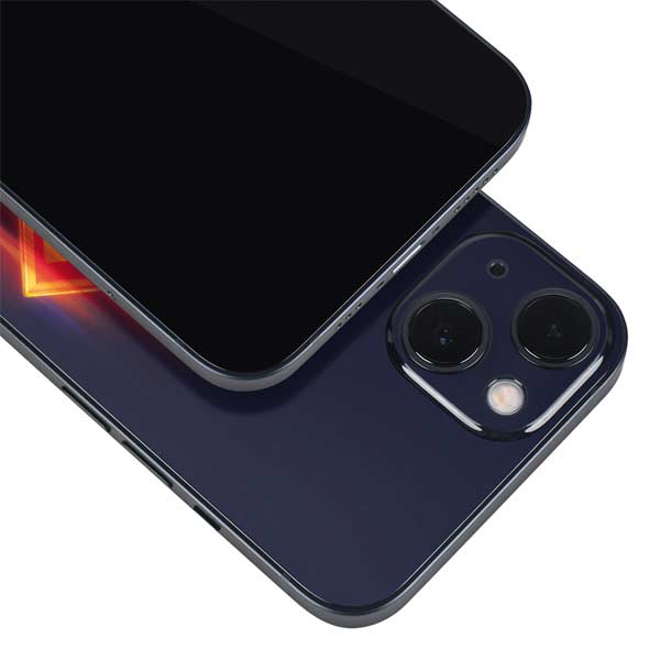 Superman 2025 Energy Shield Neon Emblem iPhone 15 Plus Skin