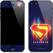 Superman 2025 Energy Shield Neon Emblem iPhone 5/5s/5SE Skin
