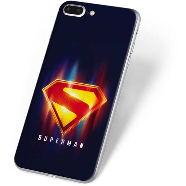 Superman 2025 Energy Shield Neon Emblem iPhone 7 Plus Skin