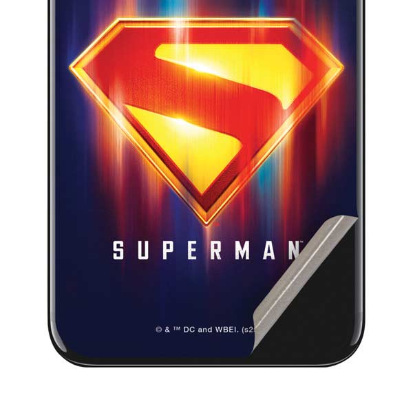 Superman 2025 Energy Shield Neon Emblem iPhone SE (2nd & 3rd Gen) Skin