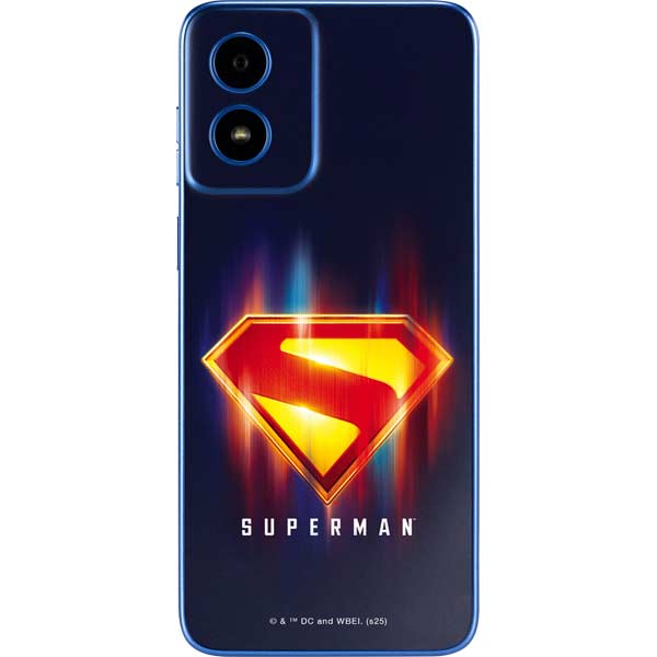 Superman 2025 Energy Shield Neon Emblem Moto G Play 4G (2024) Skin