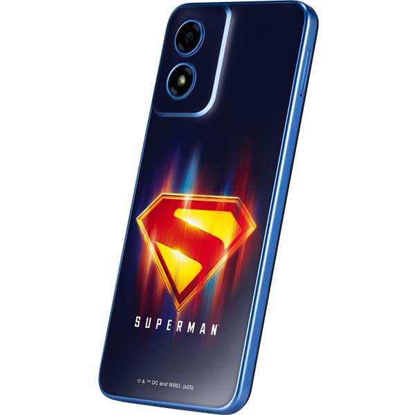 Superman 2025 Energy Shield Neon Emblem Moto G Play 4G (2024) Skin