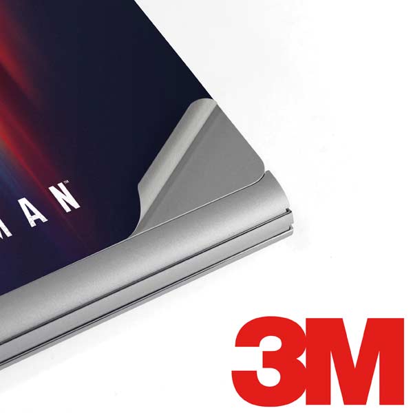 Superman 2025 Energy Shield Neon Emblem Surface Book 2 15in Skin