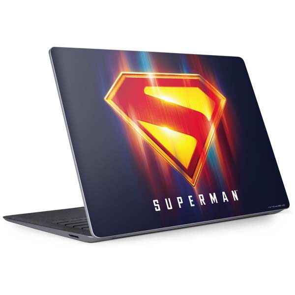 Superman 2025 Energy Shield Neon Emblem Surface Laptop 3 13.5in Skin