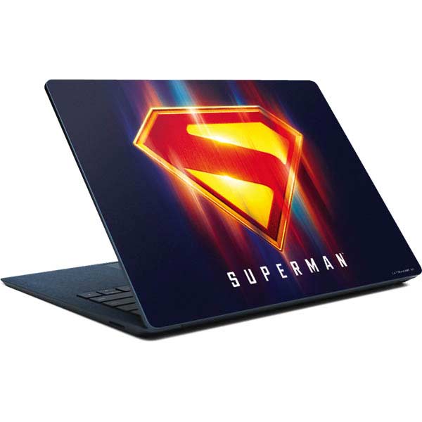 Superman 2025 Energy Shield Neon Emblem Surface Laptop Skin