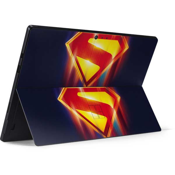 Superman 2025 Energy Shield Neon Emblem Surface Pro 6 Skin