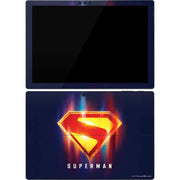 Superman 2025 Energy Shield Neon Emblem Surface Pro 7 Skin