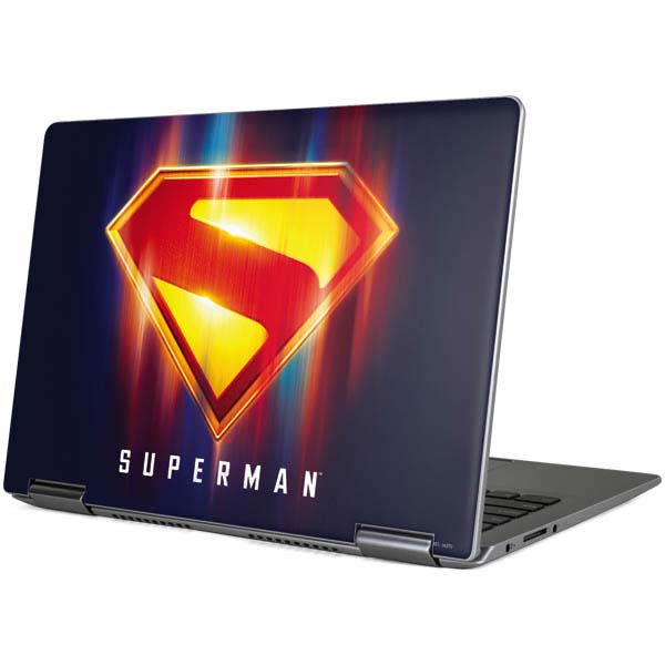 Superman 2025 Energy Shield Neon Emblem Yoga 710 14in Skin