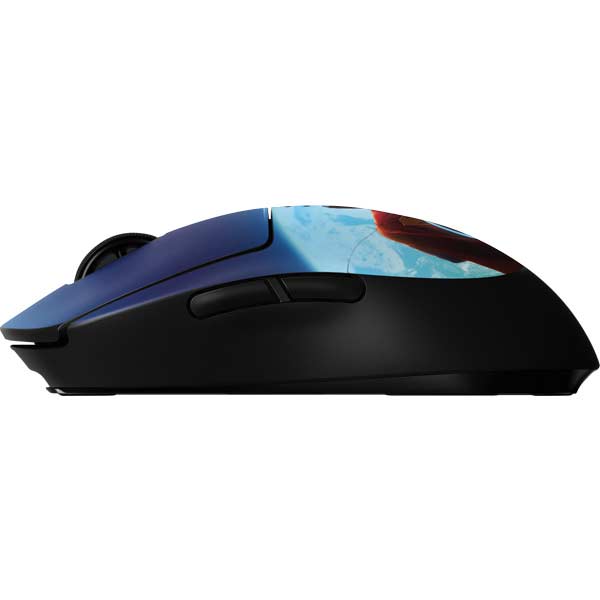 Superman 2025 Superman & Krypto watch the Earth G Pro Wireless Gaming Mouse Skin