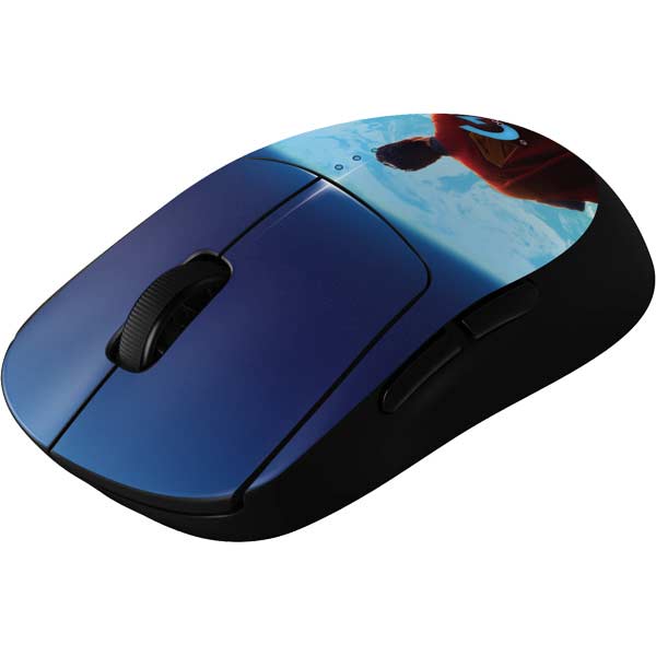 Superman 2025 Superman & Krypto watch the Earth G Pro Wireless Gaming Mouse Skin